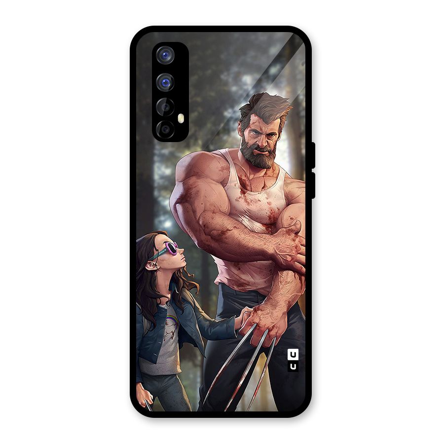 Laura Logan Glass Back Case for Realme 7