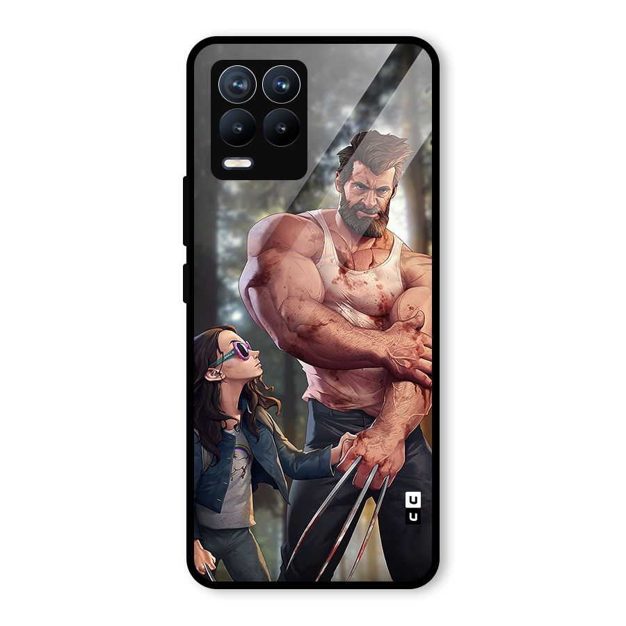 Laura Logan Glass Back Case for Realme 8 Pro
