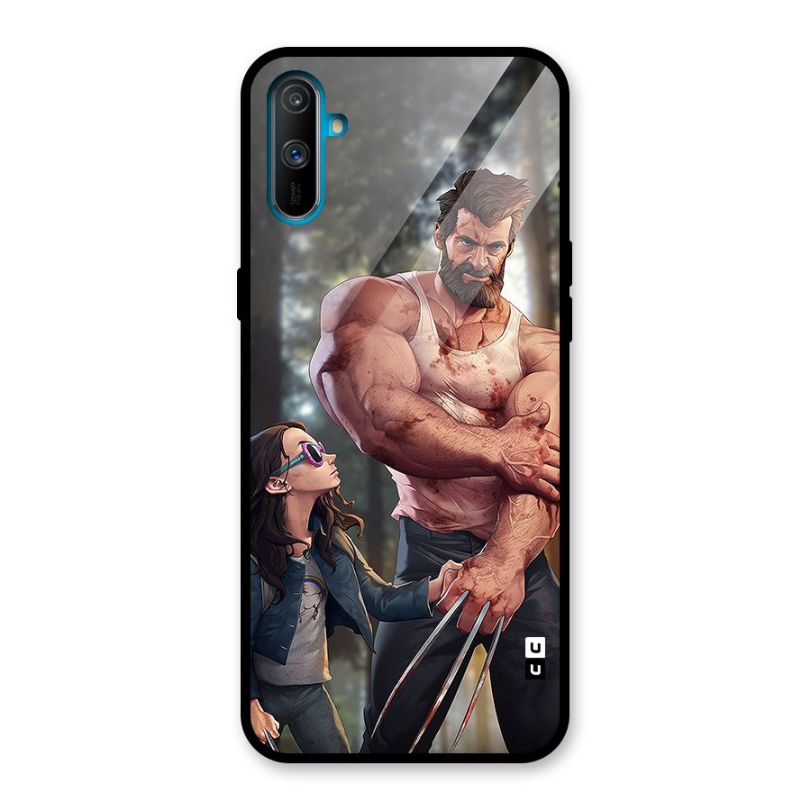 Laura Logan Glass Back Case for Realme C3
