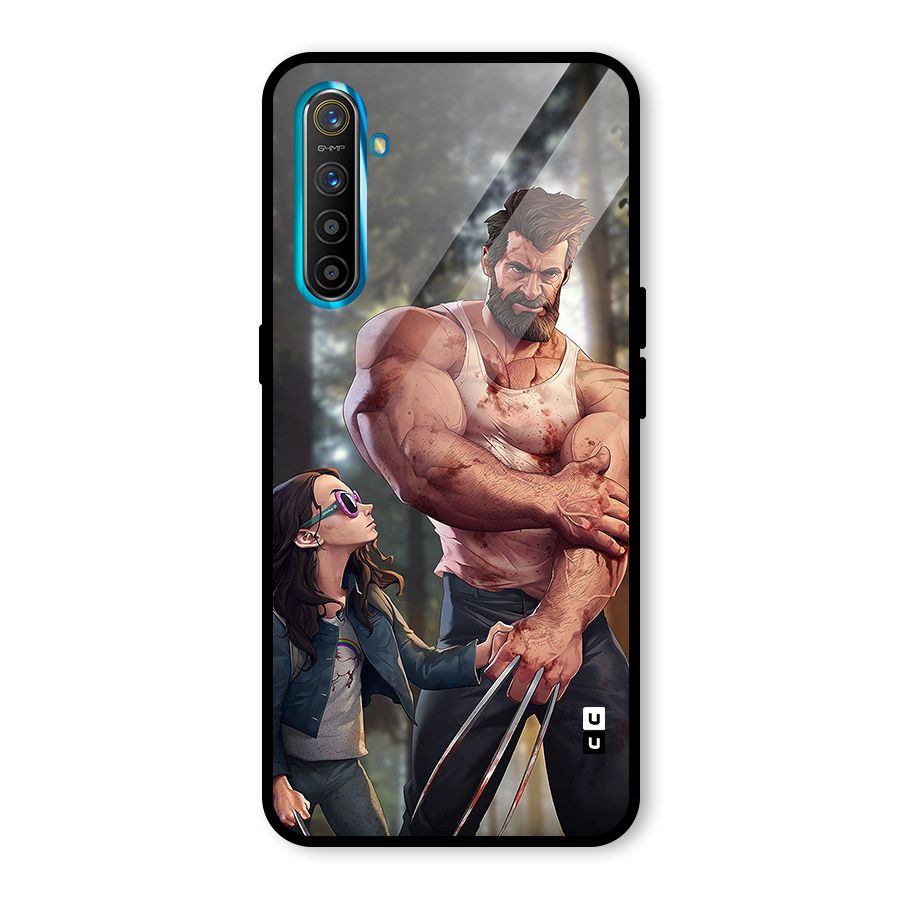 Laura Logan Glass Back Case for Realme XT