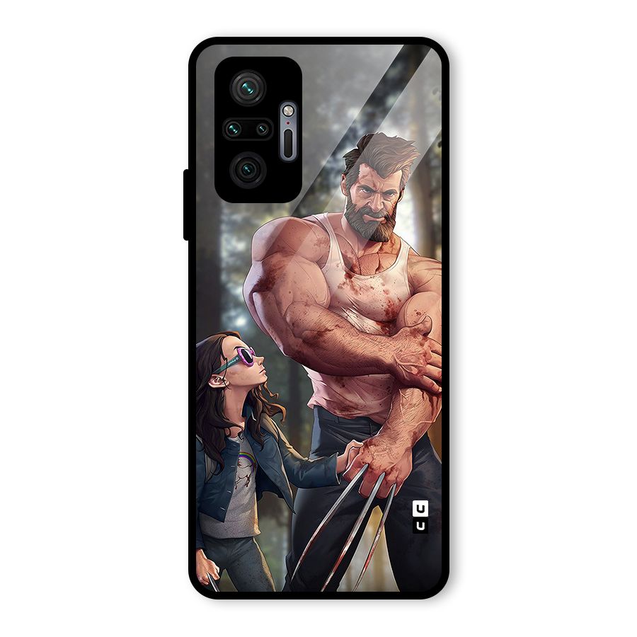 Laura Logan Glass Back Case for Redmi Note 10 Pro Max