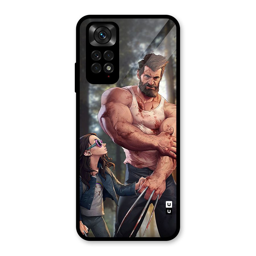 Laura Logan Glass Back Case for Redmi Note 11S