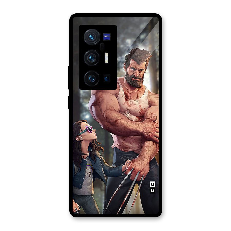 Laura Logan Glass Back Case for Vivo X70 Pro Plus