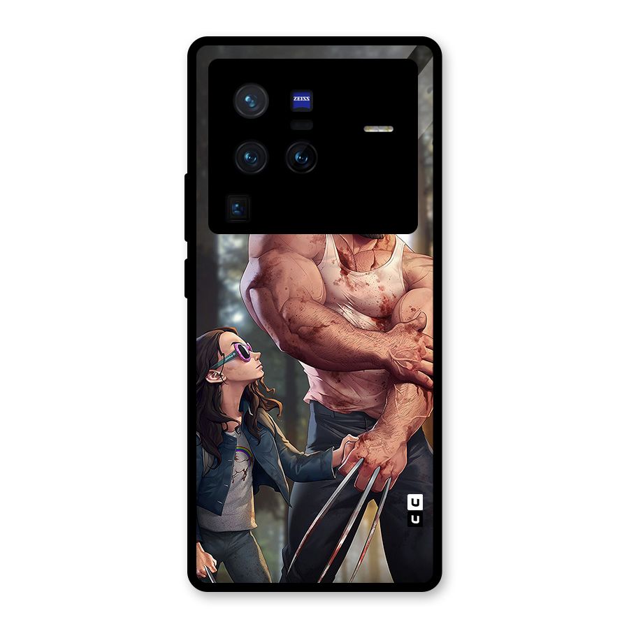 Laura Logan Glass Back Case for Vivo X80 Pro