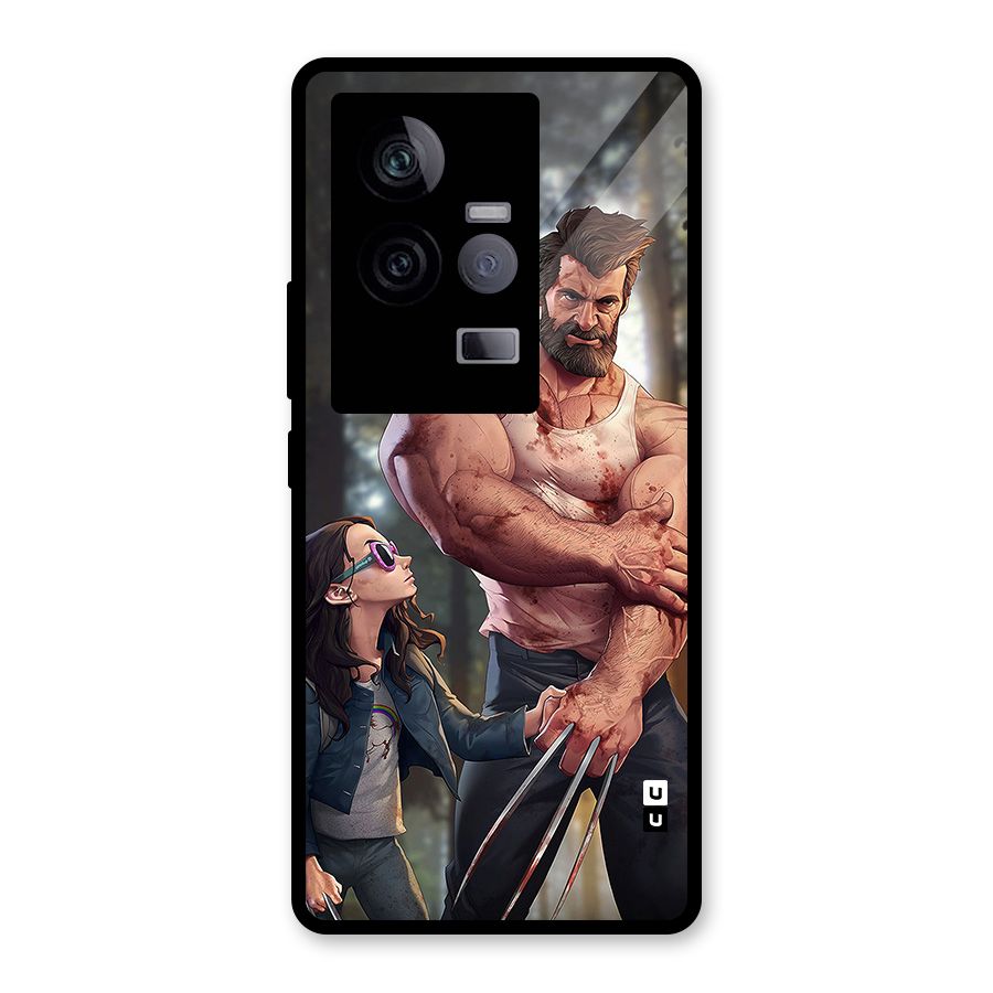 Laura Logan Glass Back Case for Vivo iQOO 11 5G