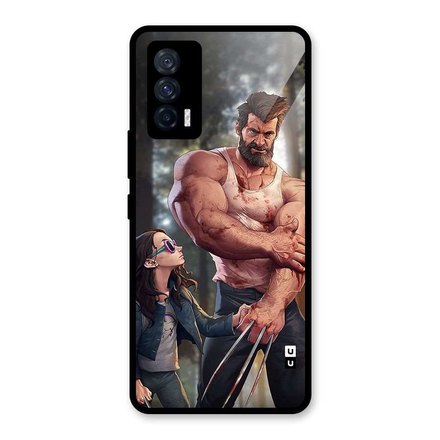 Laura Logan Glass Back Case for Vivo iQOO 7 5G