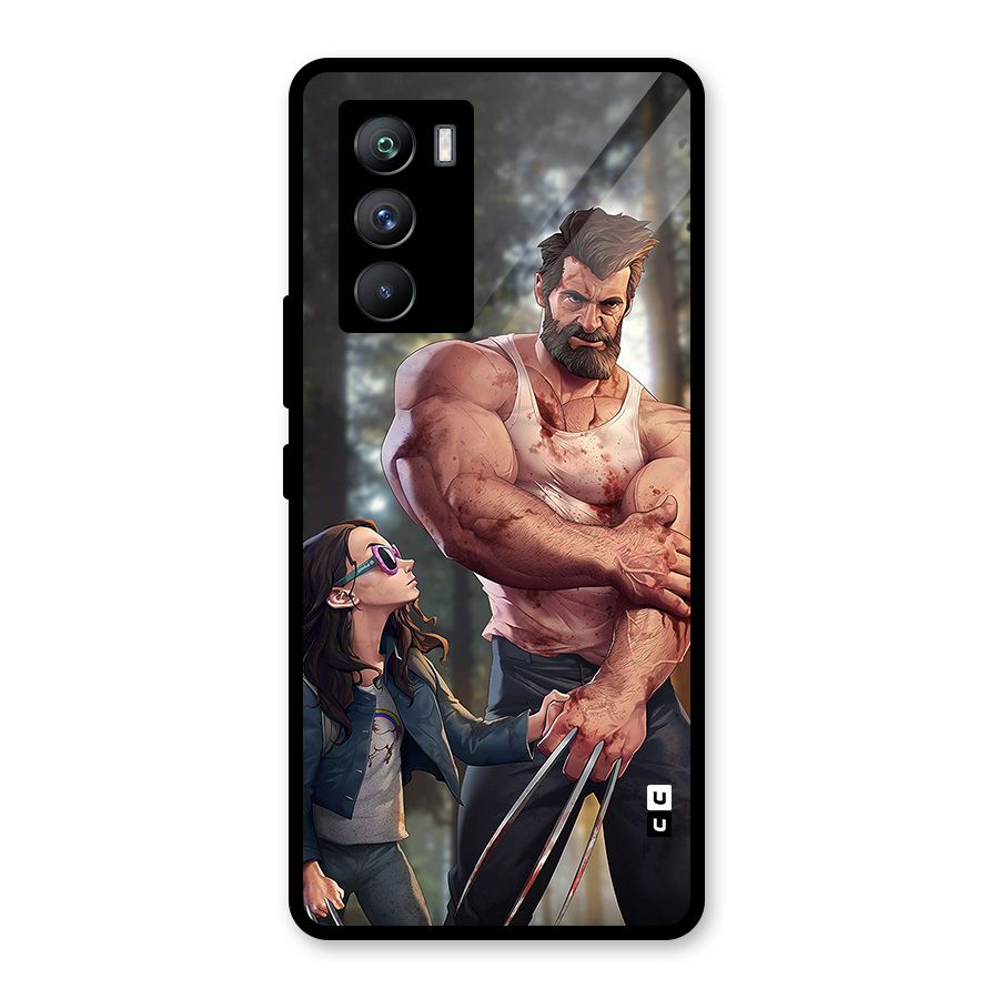 Laura Logan Glass Back Case for Vivo iQOO 9 SE