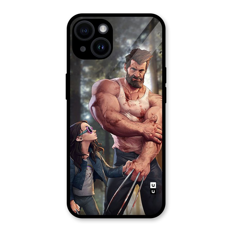 Laura Logan Glass Back Case for iPhone 14