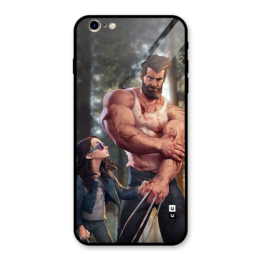 Laura Logan Glass Back Case for iPhone 6 Plus 6S Plus
