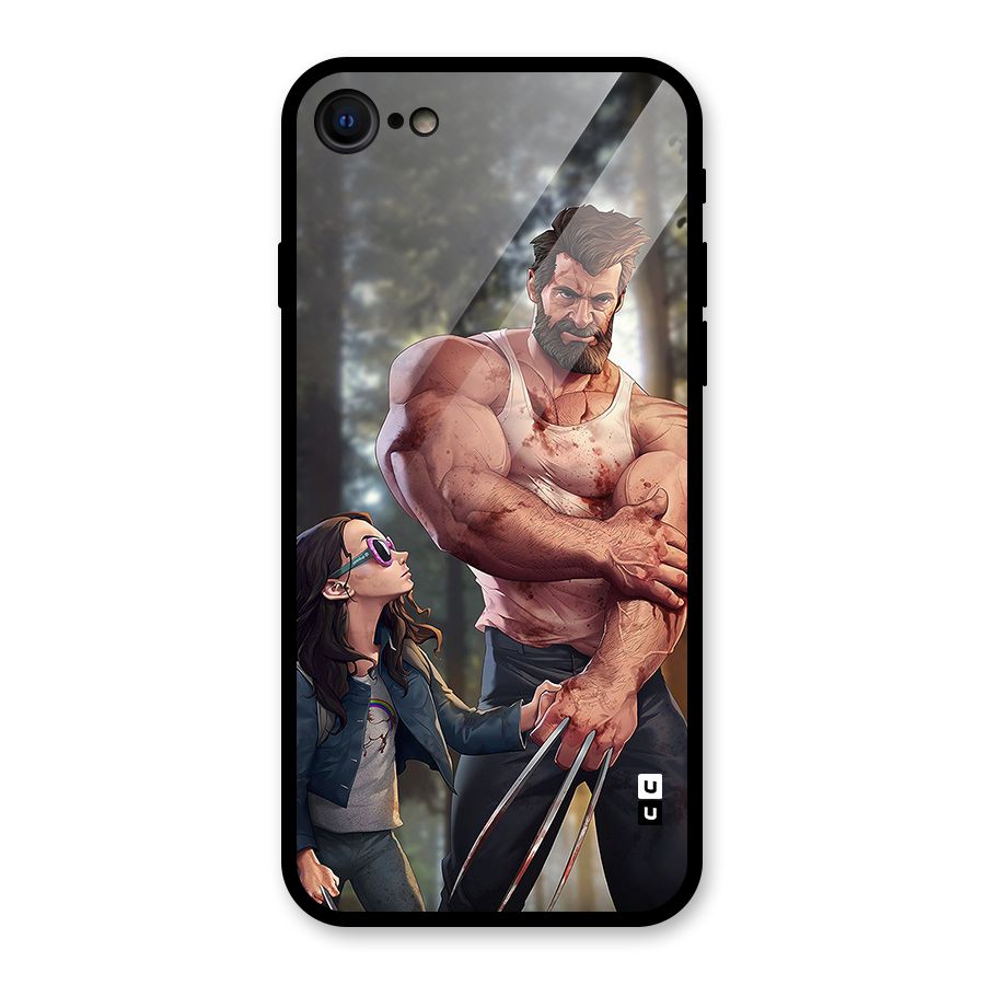 Laura Logan Glass Back Case for iPhone 7