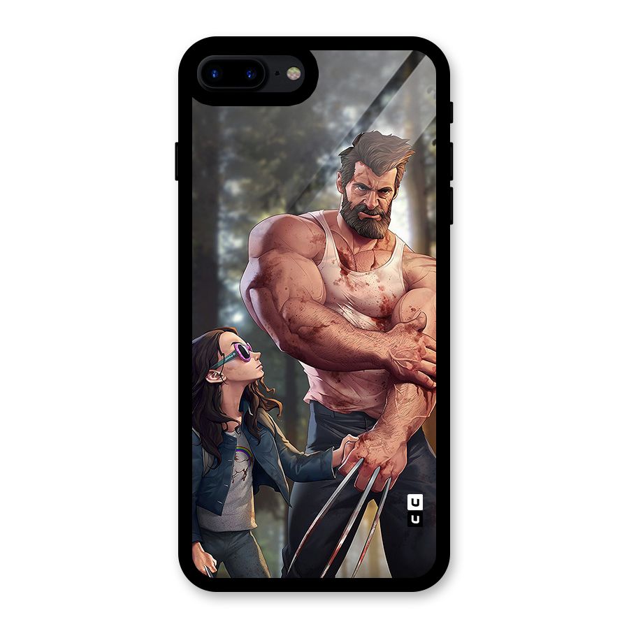 Laura Logan Glass Back Case for iPhone 8 Plus
