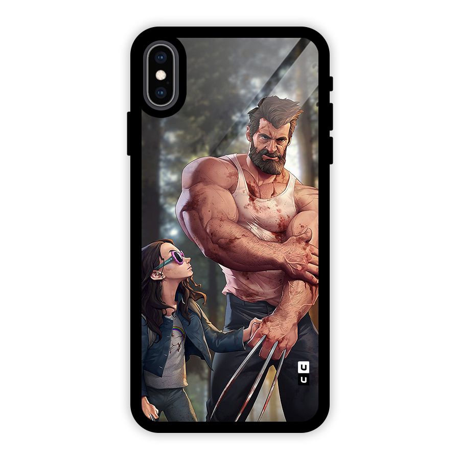 Laura Logan Glass Back Case for iPhone XS Max