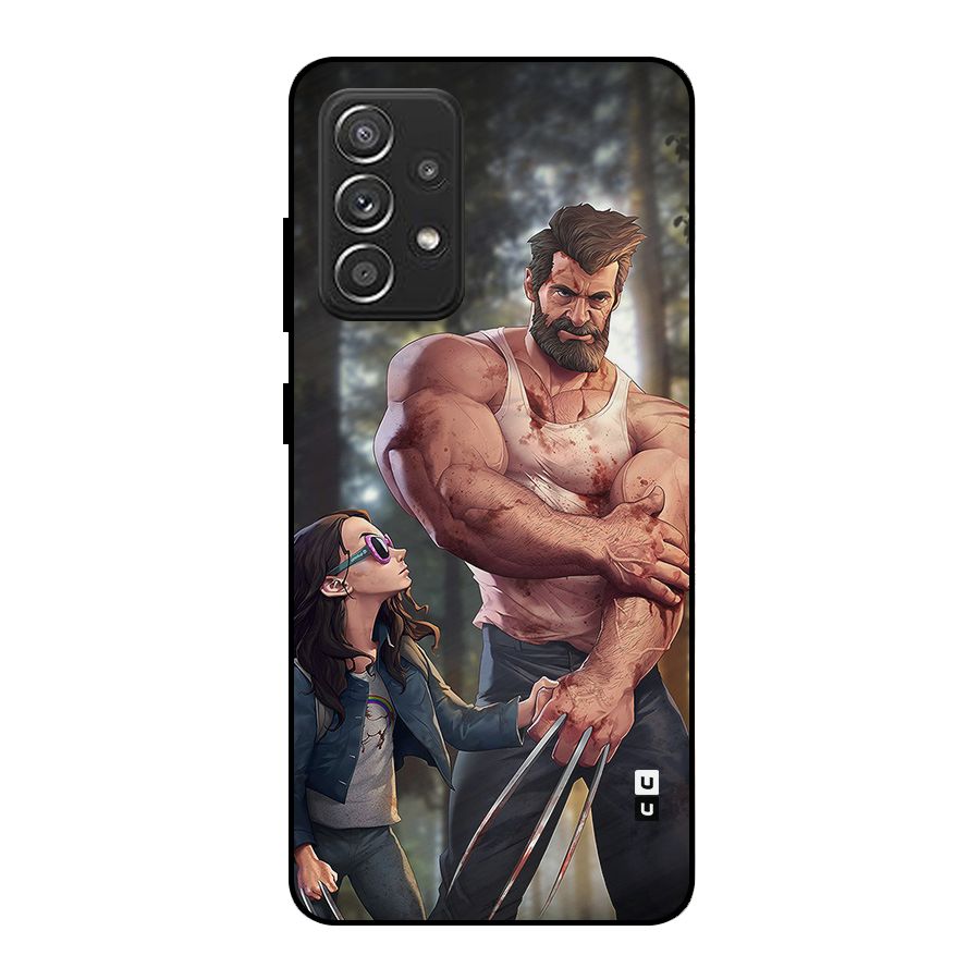 Laura Logan Metal Back Case for Galaxy A52