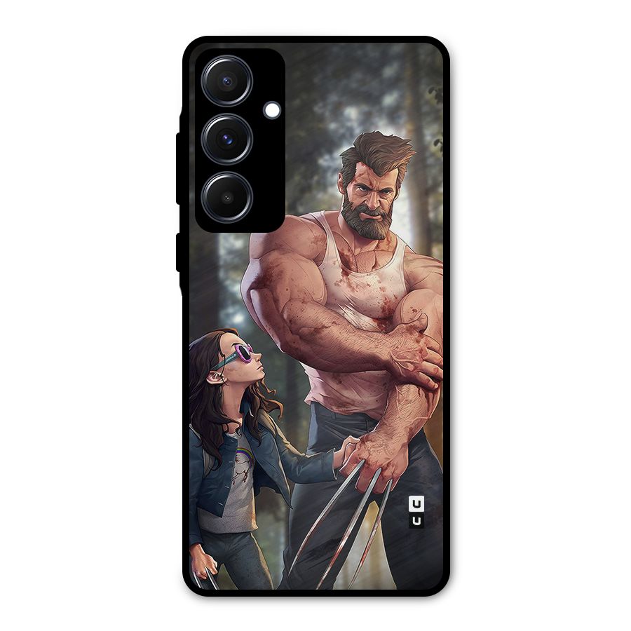 Laura Logan Metal Back Case for Galaxy A55