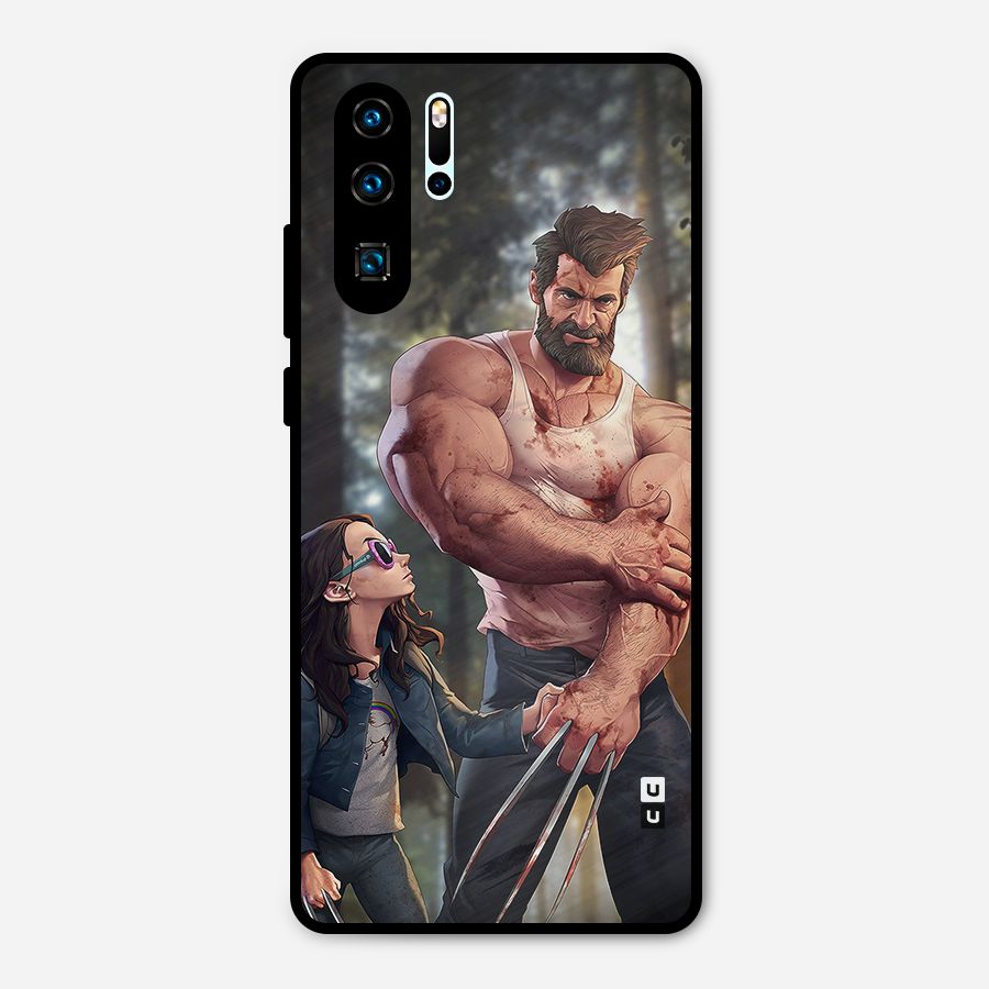 Laura Logan Metal Back Case for Huawei P30 Pro