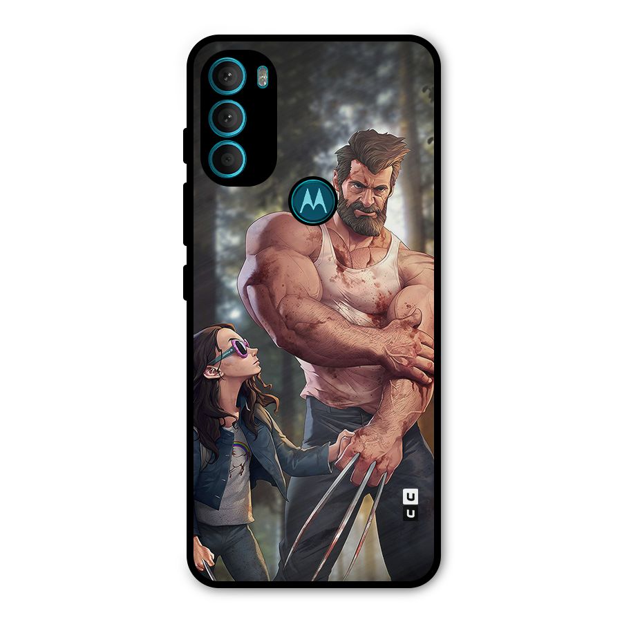 Laura Logan Metal Back Case for Moto G71 5G