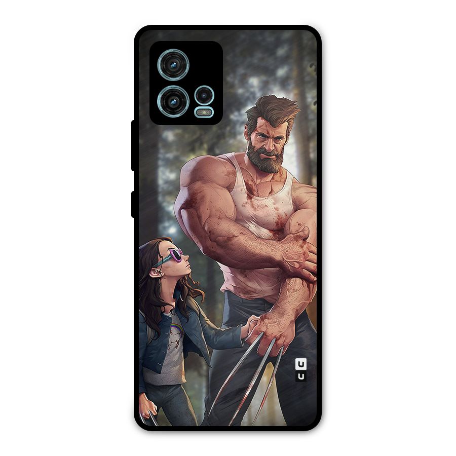 Laura Logan Metal Back Case for Moto G72