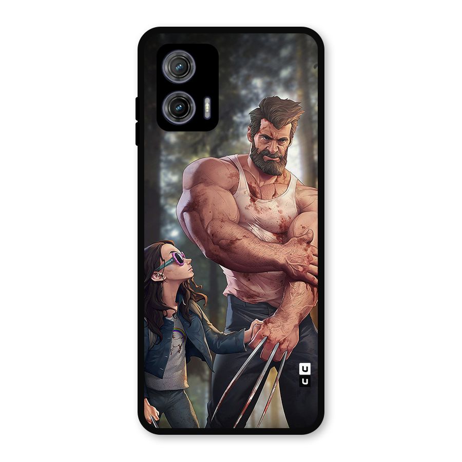 Laura Logan Metal Back Case for Moto G73