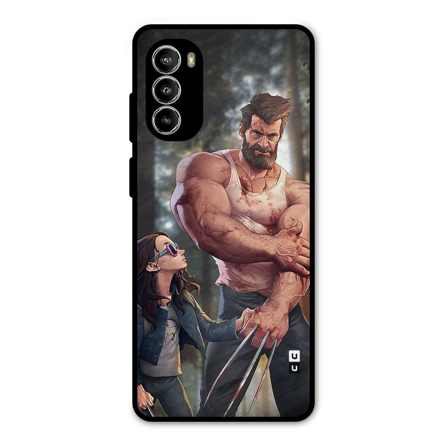 Laura Logan Metal Back Case for Moto G82