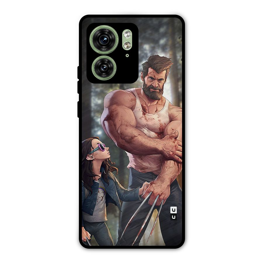 Laura Logan Metal Back Case for Motorola Edge 40 5G