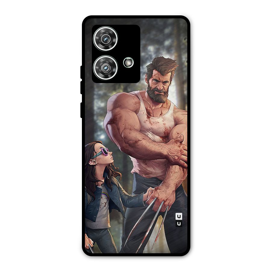 Laura Logan Metal Back Case for Motorola Edge 40 Neo