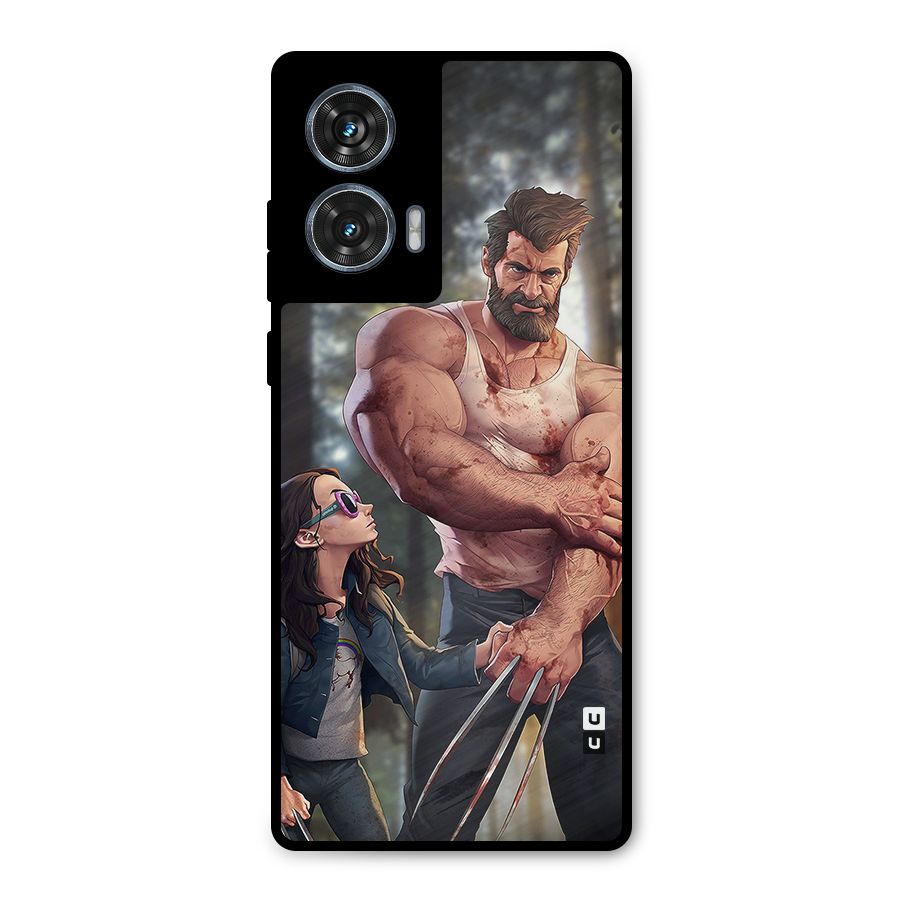 Laura Logan Metal Back Case for Motorola Edge 50 Fusion