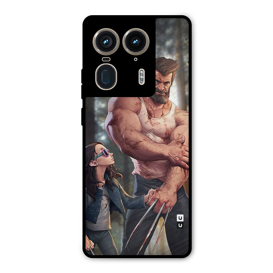 Laura Logan Metal Back Case for Motorola Edge 50 Ultra