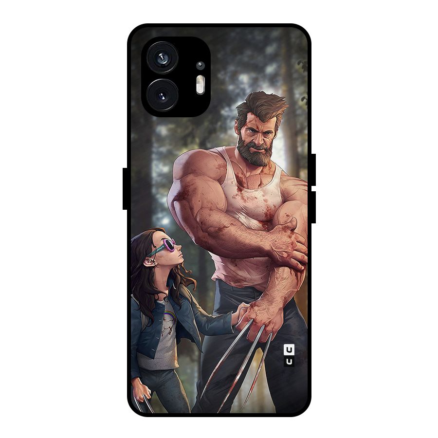 Laura Logan Metal Back Case for Nothing Phone 2