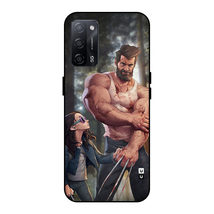 Laura Logan Metal Back Case for Oppo A53s 5G