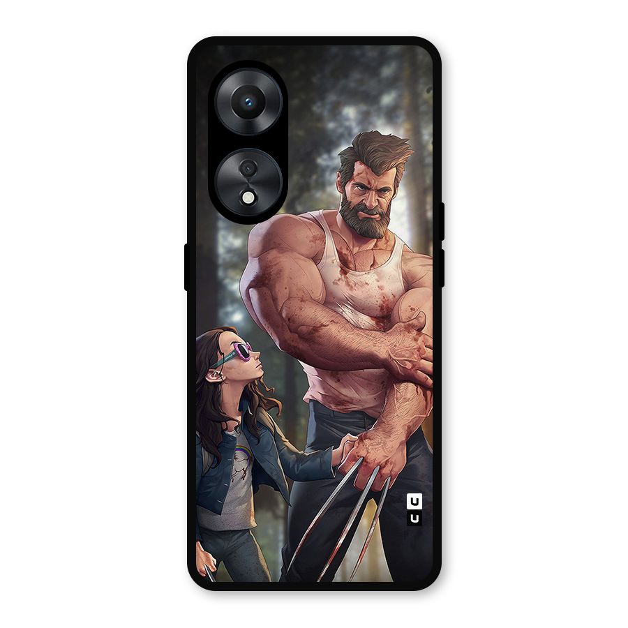 Laura Logan Metal Back Case for Oppo A78