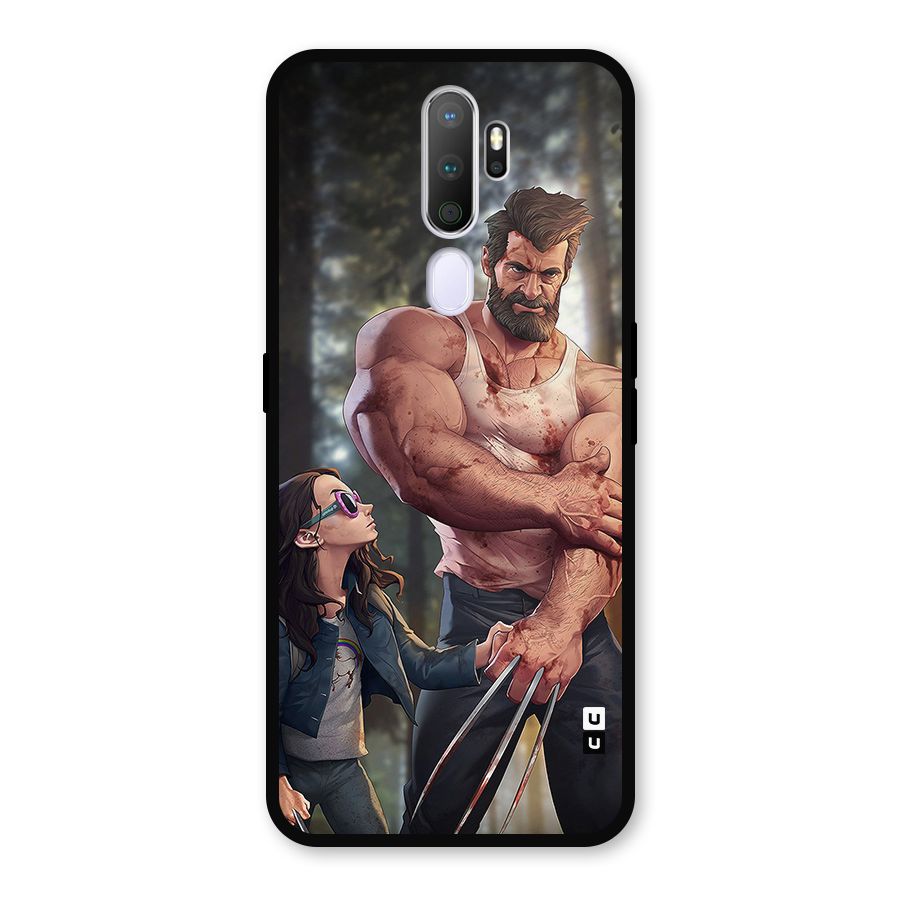 Laura Logan Metal Back Case for Oppo A9 (2020)