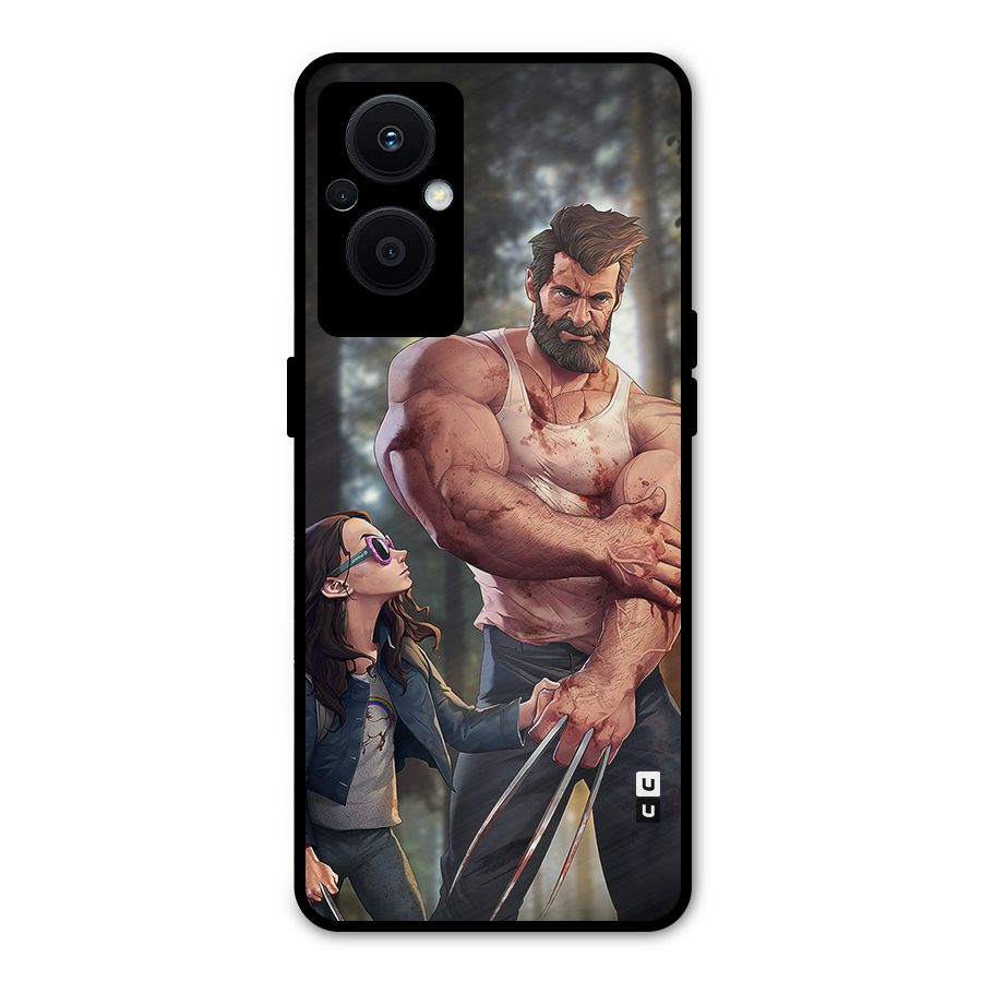 Laura Logan Metal Back Case for Oppo F21 Pro 5G
