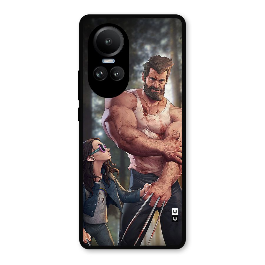 Laura Logan Metal Back Case for Oppo Reno10