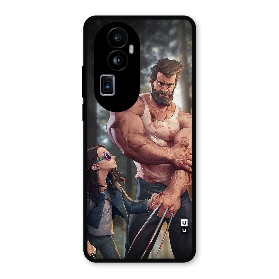 Laura Logan Metal Back Case for Oppo Reno10 Pro Plus