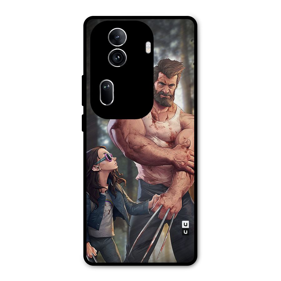 Laura Logan Metal Back Case for Oppo Reno11 Pro 5G