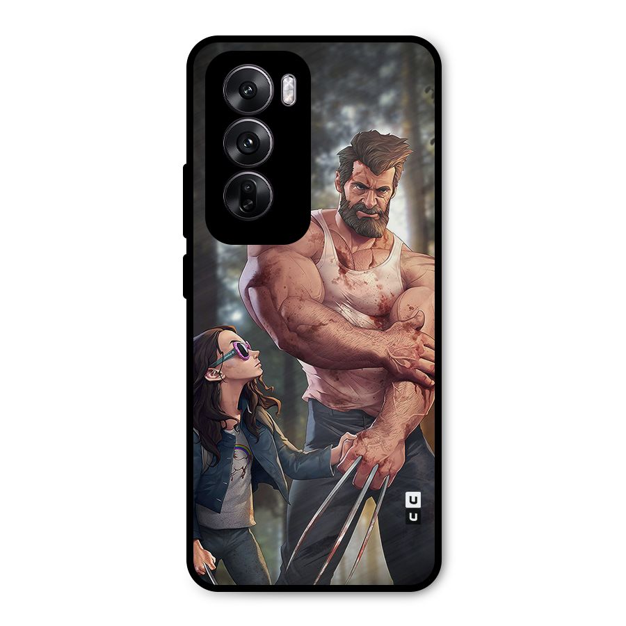 Laura Logan Metal Back Case for Oppo Reno12