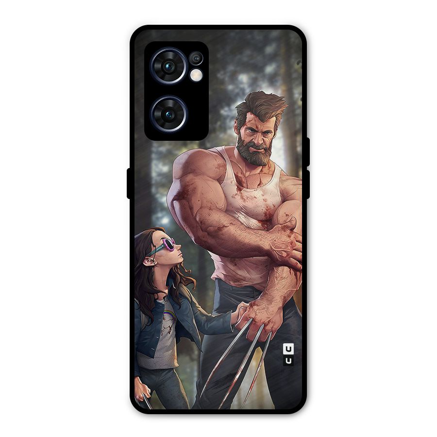 Laura Logan Metal Back Case for Oppo Reno7 5G