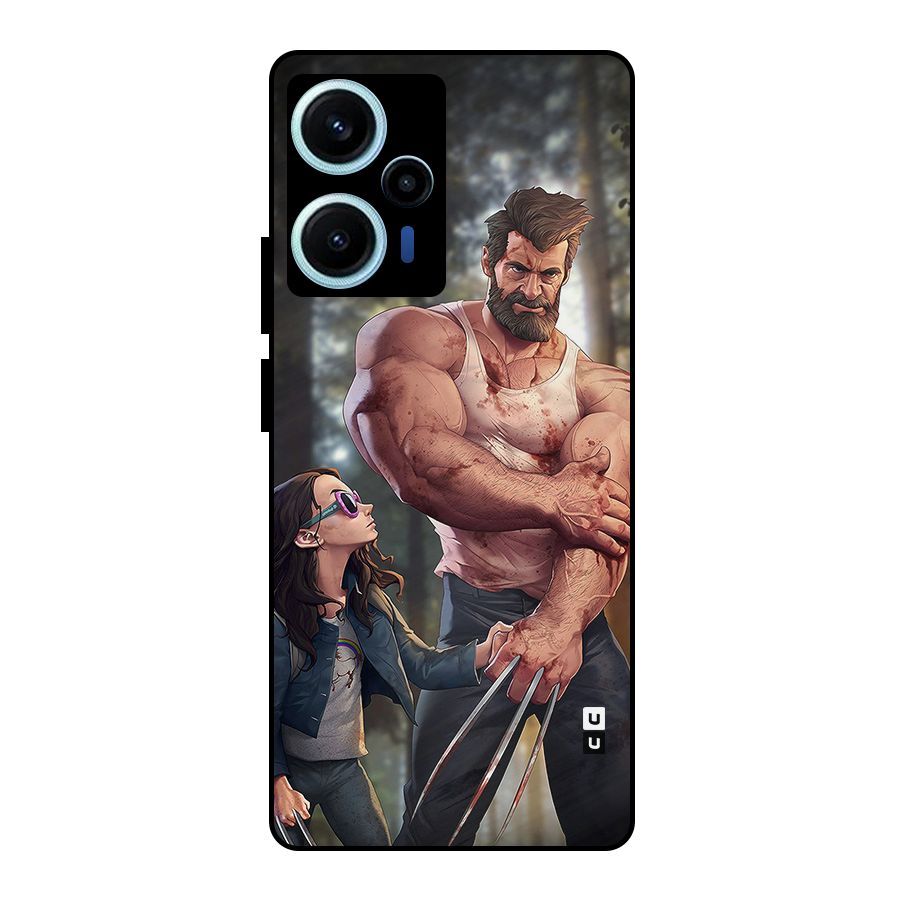 Laura Logan Metal Back Case for Poco F5