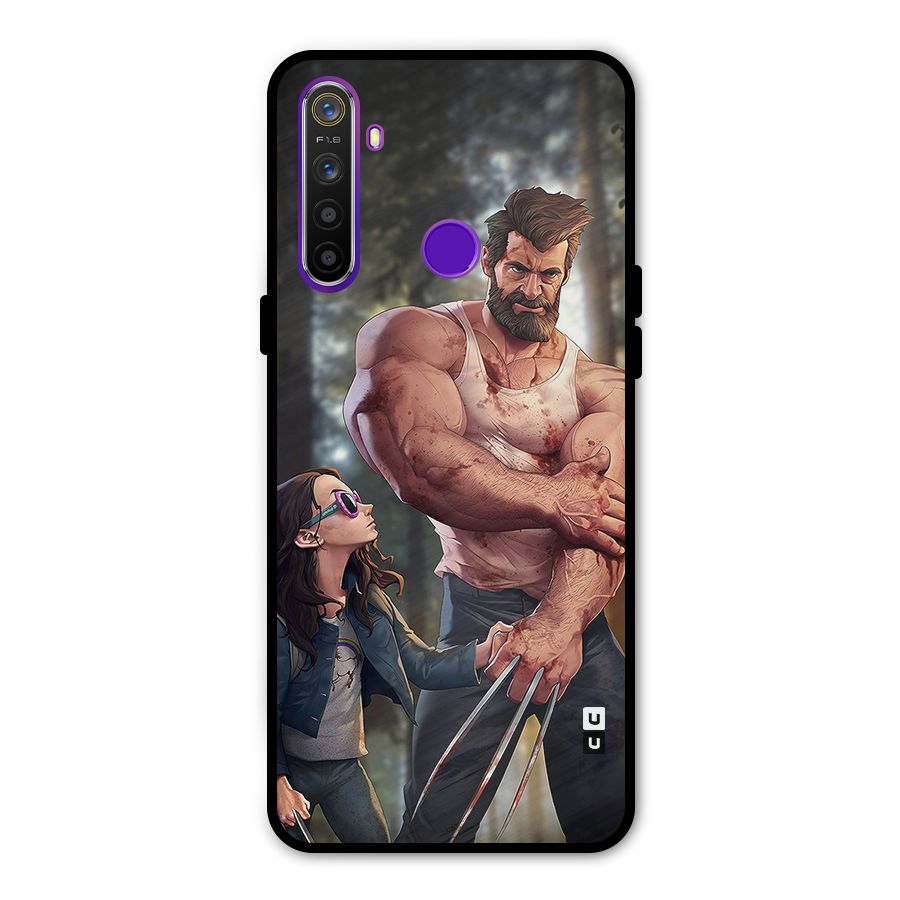 Laura Logan Metal Back Case for Realme 5