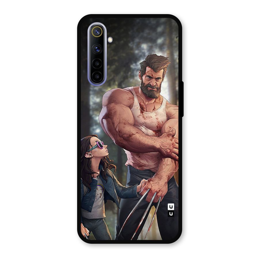 Laura Logan Metal Back Case for Realme 6i