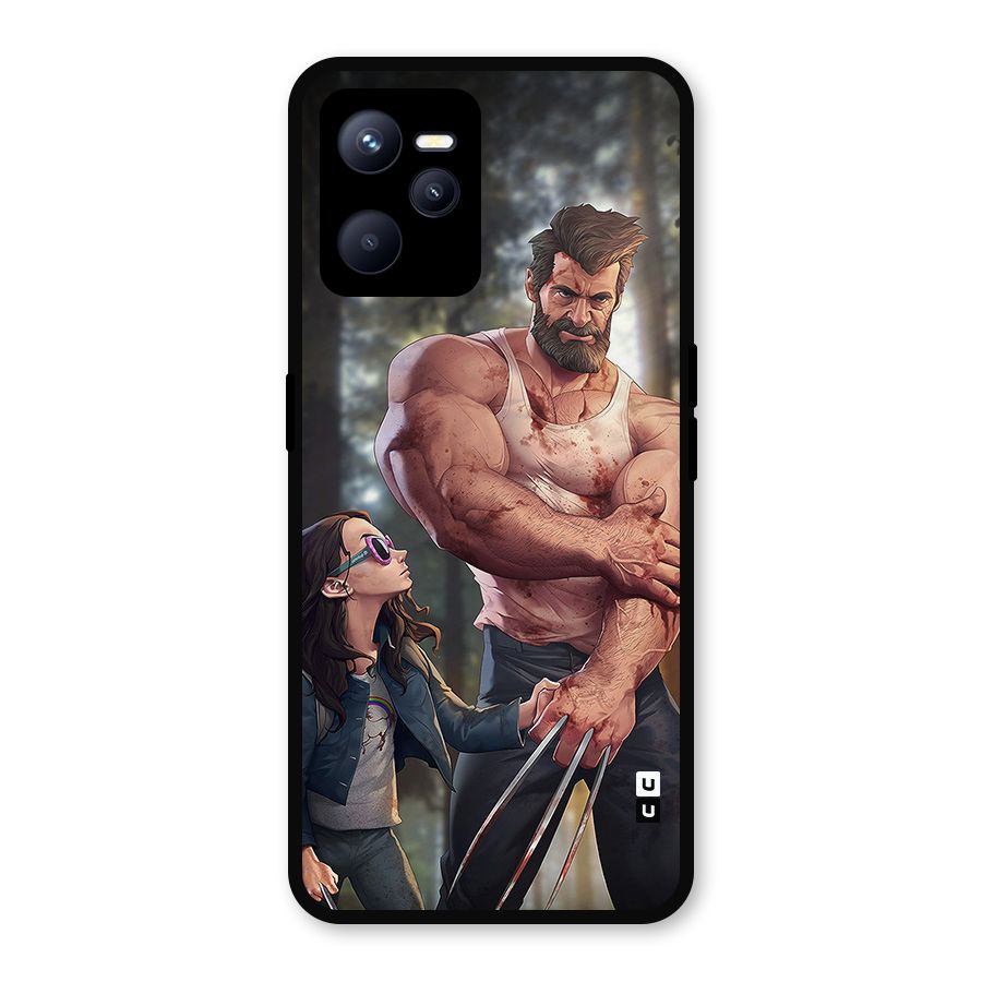 Laura Logan Metal Back Case for Realme C35