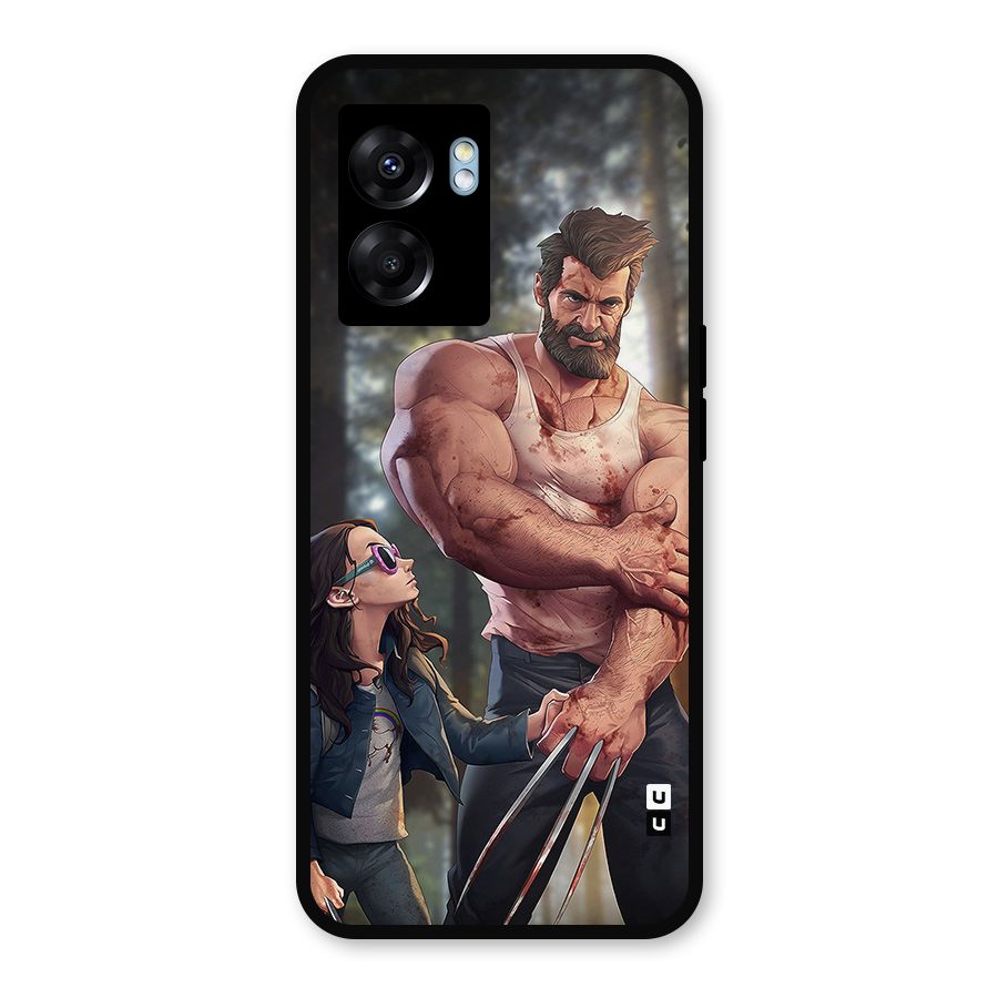Laura Logan Metal Back Case for Realme Narzo 50 5G