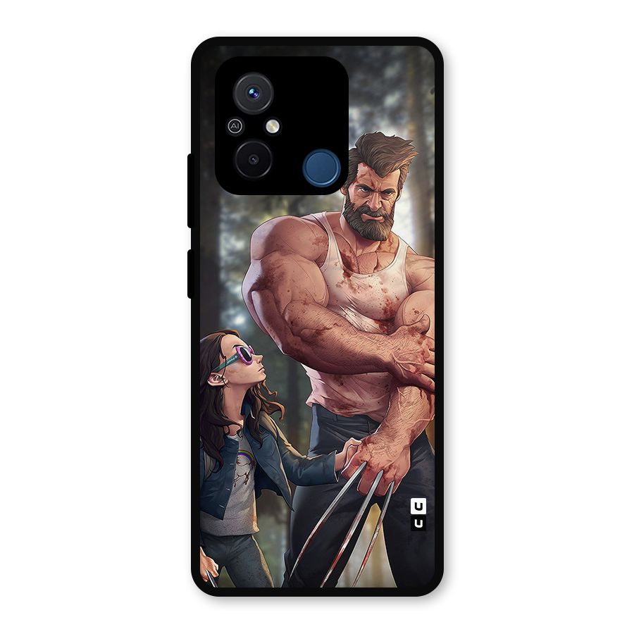 Laura Logan Metal Back Case for Redmi 12C