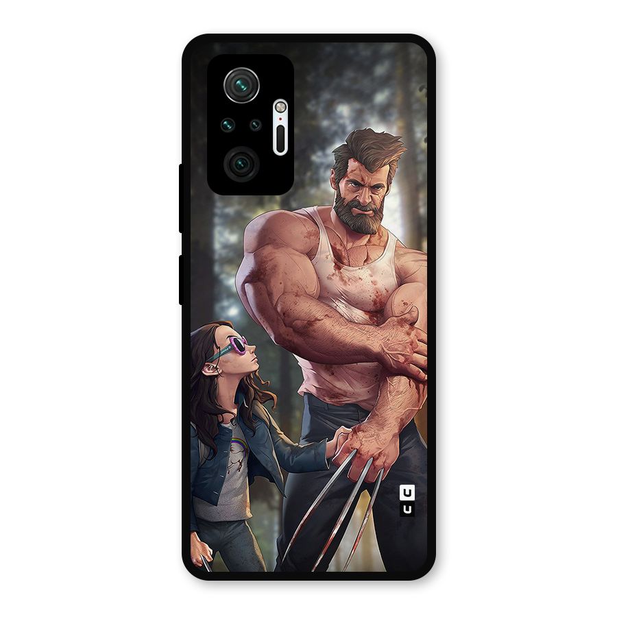 Laura Logan Metal Back Case for Redmi Note 10 Pro