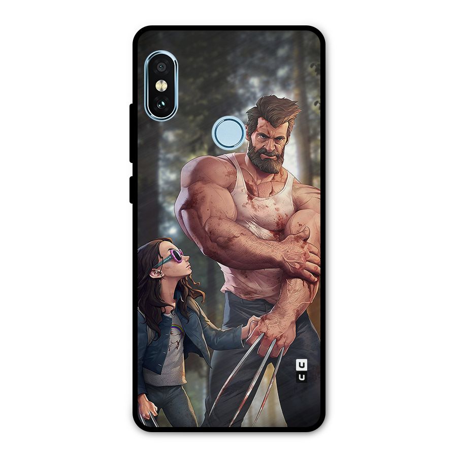 Laura Logan Metal Back Case for Redmi Note 5 Pro