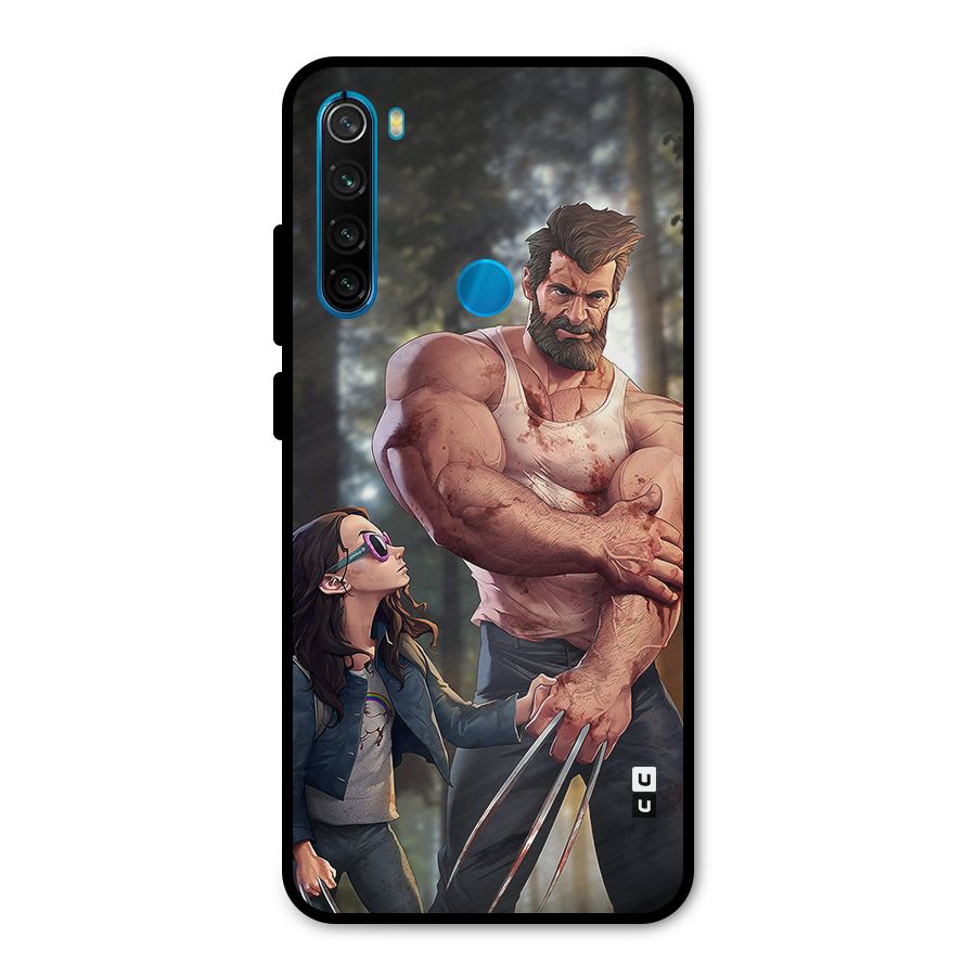 Laura Logan Metal Back Case for Redmi Note 8