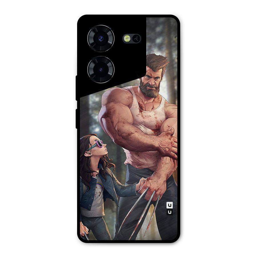 Laura Logan Metal Back Case for Tecno Pova 5 Pro 5G