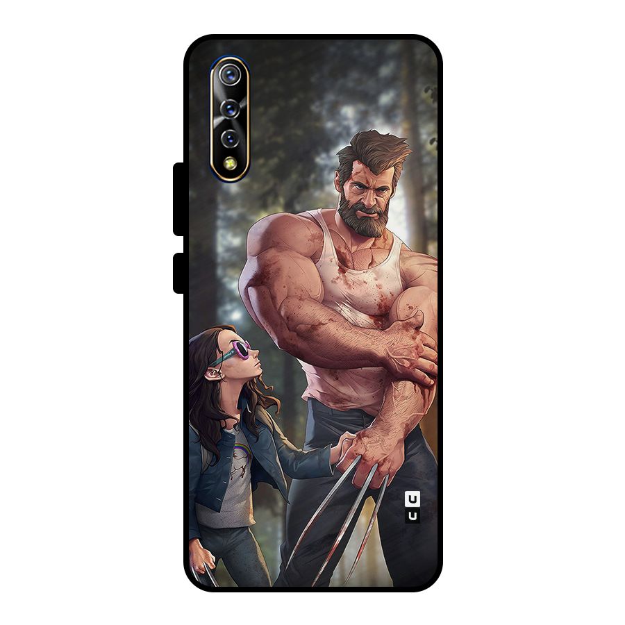 Laura Logan Metal Back Case for Vivo S1