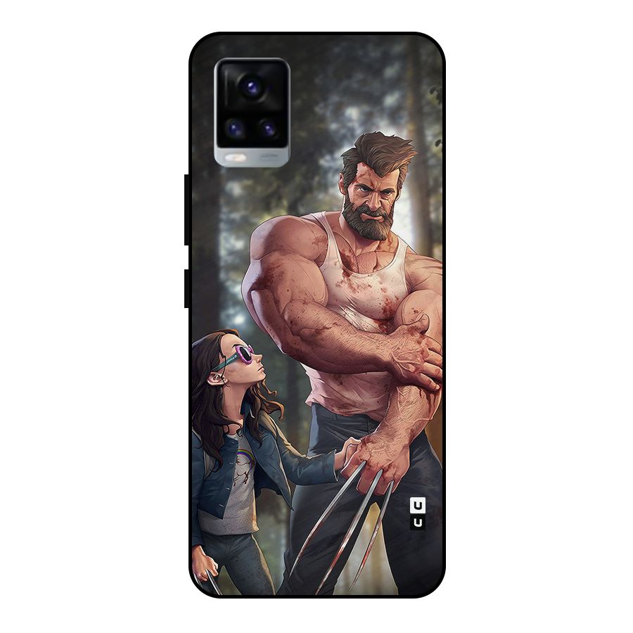 Laura Logan Metal Back Case for Vivo V20