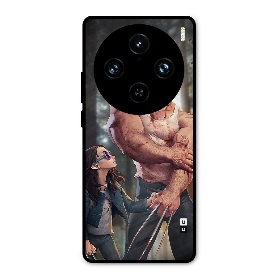 Laura Logan Metal Back Case for Vivo X100 Pro